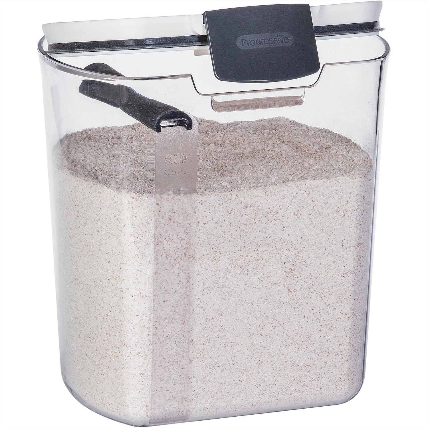 Food Storage Quart Containers - 4-Quart Flour Storage Container with Easy-Pour