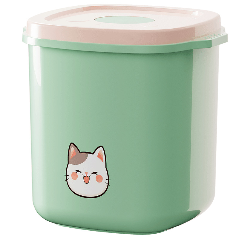 Food Storage On Wheels - Vacuum Pet Food Storage Container Airtight