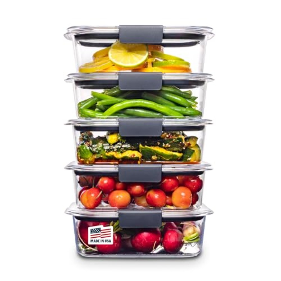 Food Storage Meal Prep - Brilliance Tritan Plastic Food Storage Containers