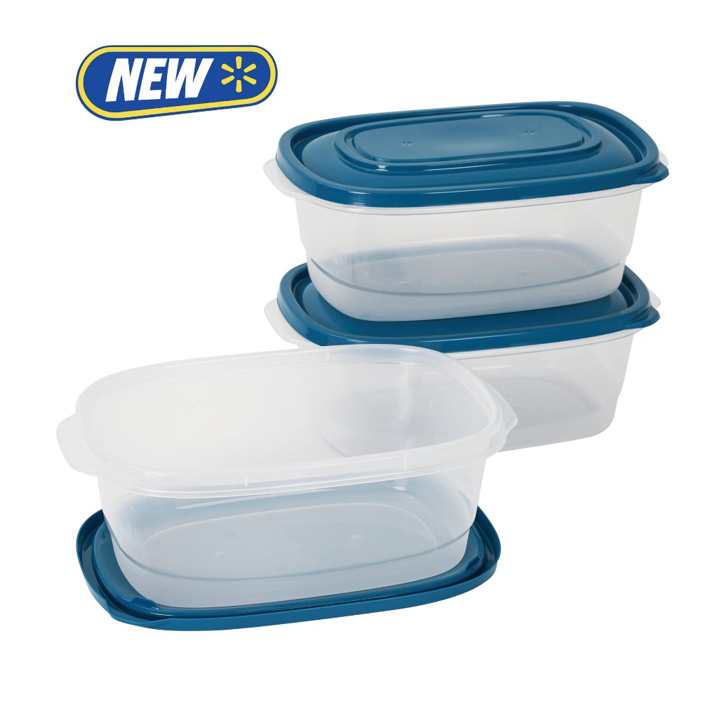Food Storage Kitchen Container Set - Best seller Durable Square 8 Cup