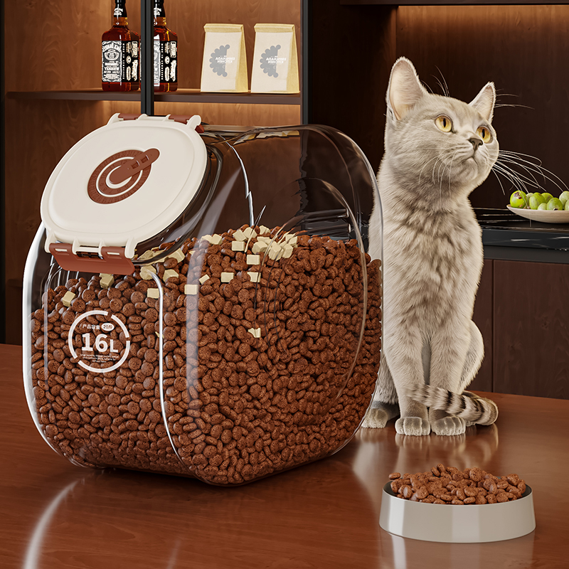 Food Storage On Wheels - Large Capacity Pet Food Storage Tank