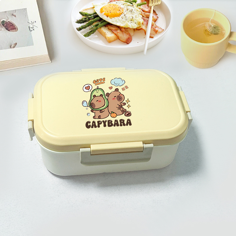 Food Storage Boxes - Capybara Bento Lunch Box Cartoon Figure