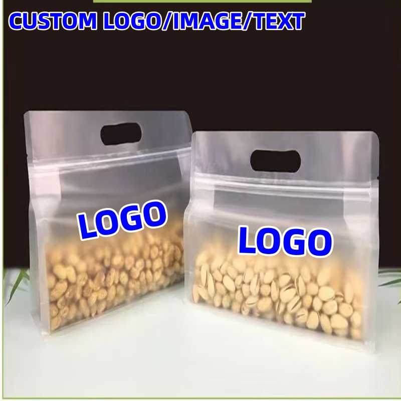 50PCS Frosted 3D Stand Up Zipl - Food Storage Bags Zip Lock Pouch のレビューと価格