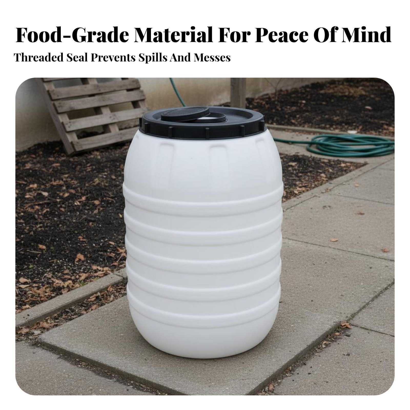 Food Grade Plastic Barrel Airt - Food Storage Drums のレビューと価格