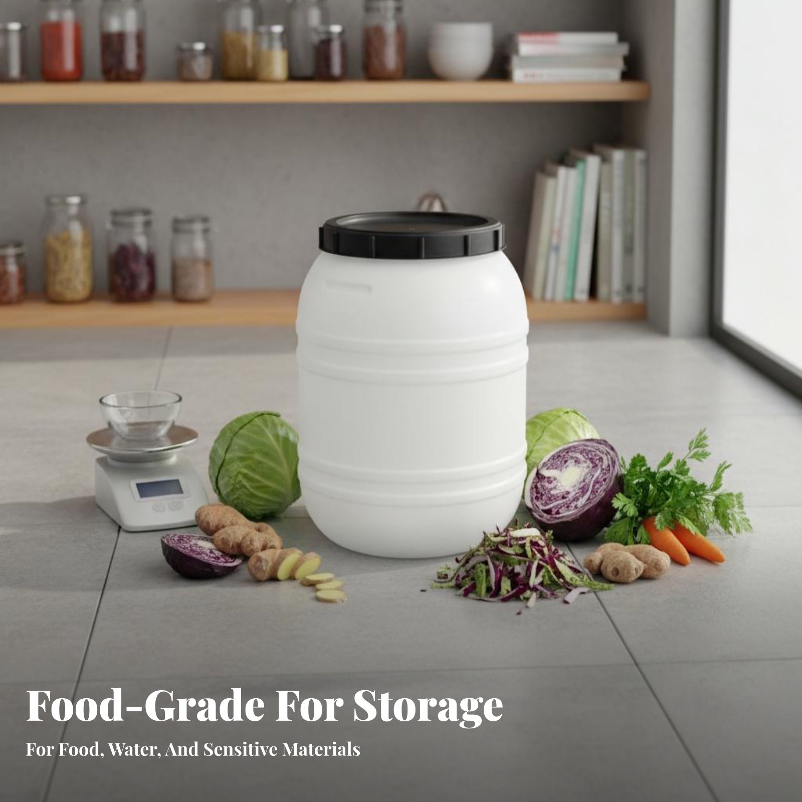 Food Grade Plastic Barrel Airt - Food Storage Drums のレビューと価格