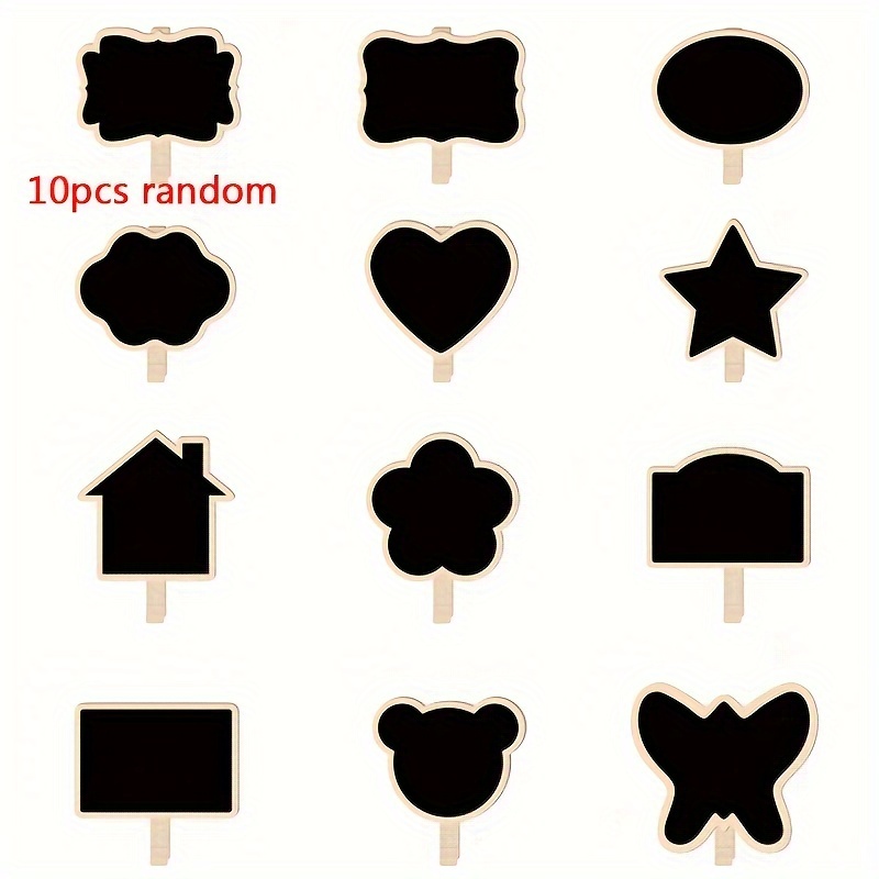 10/20Pcs Mini Chalkboard Clip  - Food Storage Notes のレビューと価格
