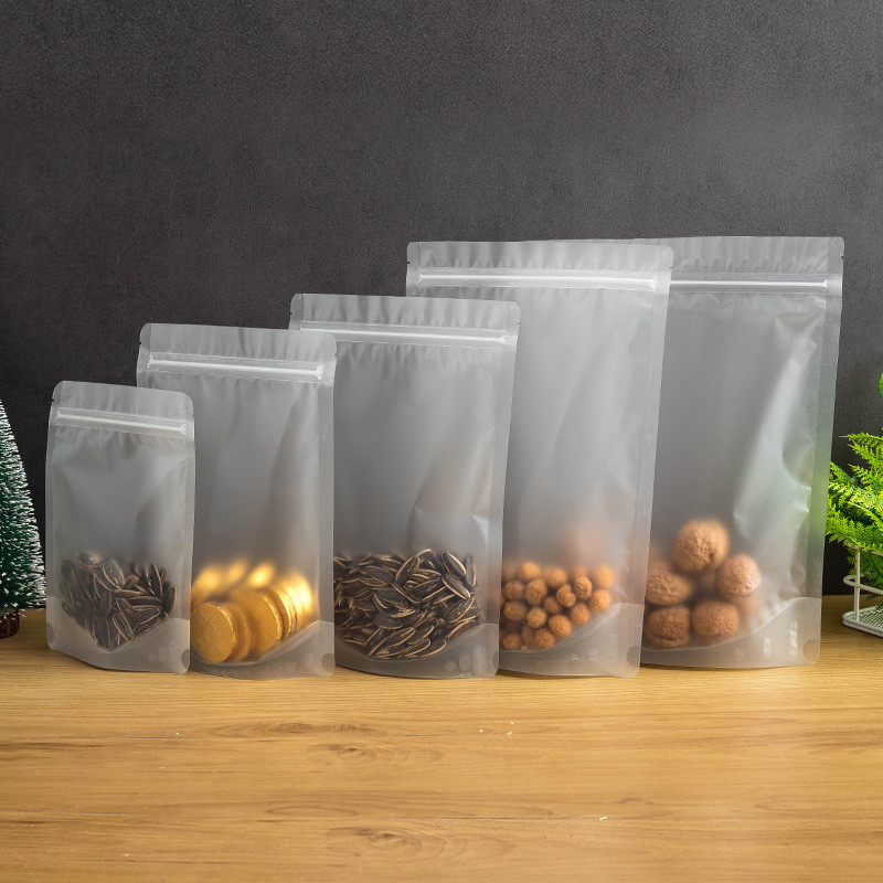 50Pcs Frosted Translucent Zipl - Food Storage Bags Zip Lock Pouch のレビューと価格