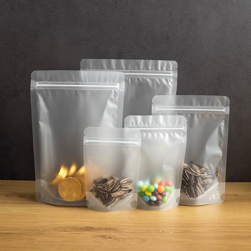 50Pcs Frosted Translucent Zipl - Food Storage Bags Zip Lock Pouch のレビューと価格