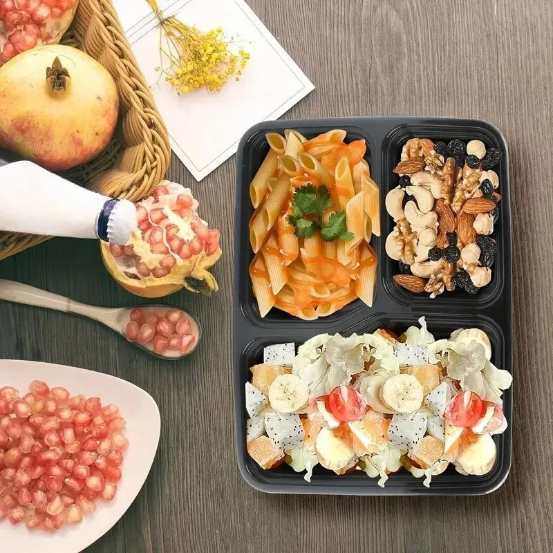 10 Sets Disposable Food Boxes  - Food Storage Kitchen Container Set のレビューと価格