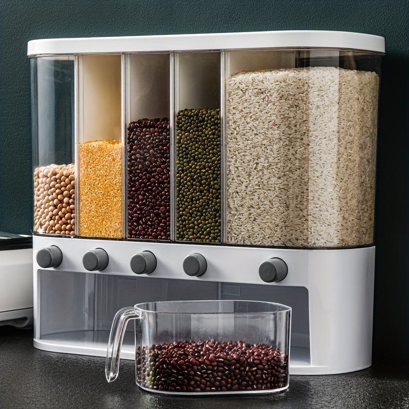 1pc Large Capacity Dry Food Di - Food Storage Without Pantry のレビューと価格
