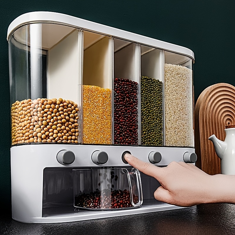 1pc Large Capacity Dry Food Di - Food Storage Without Pantry のレビューと価格