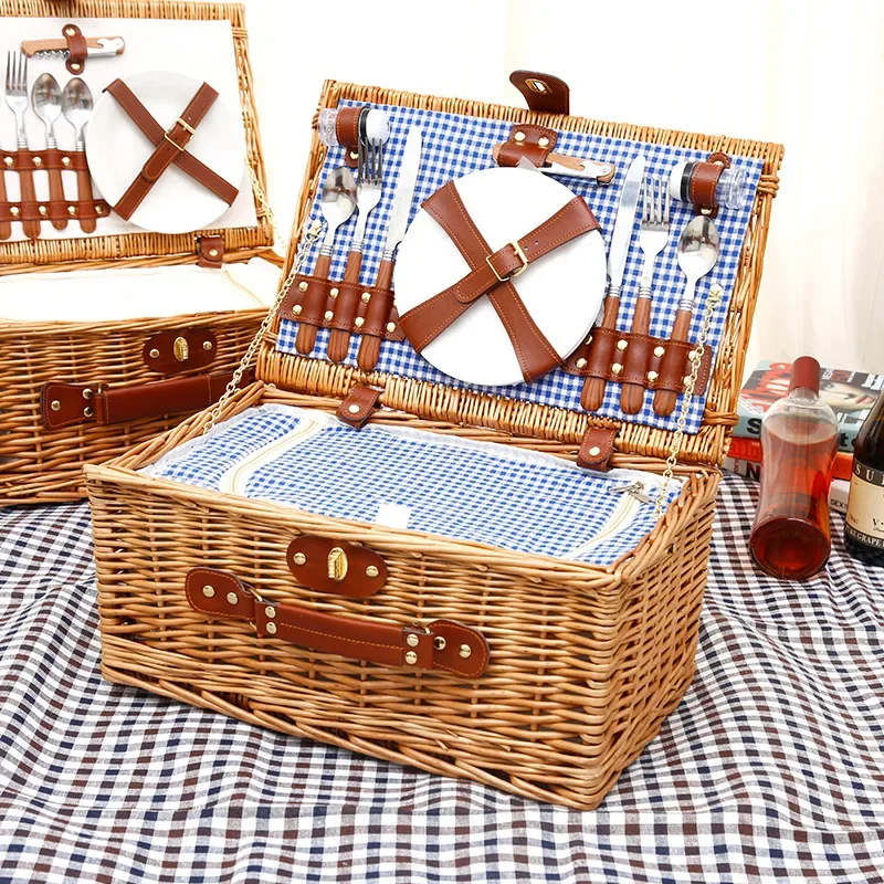 Family outing picnic basket, o - Food Storage Boxes のレビューと価格