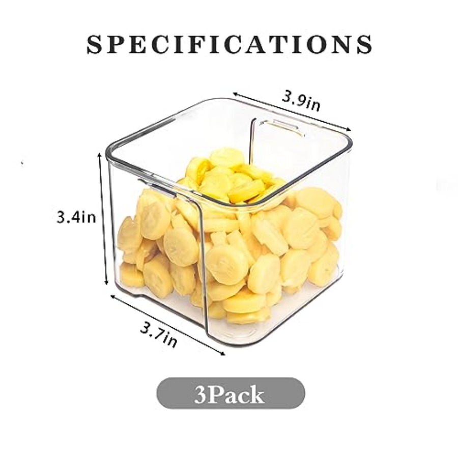 3Pack Fridge Organizer Drawer  - Food Storage Without Pantry のレビューと価格