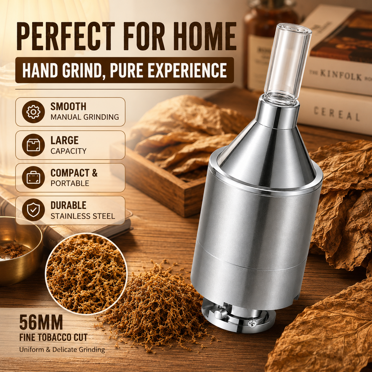 56mm Large Hand Metal Powder G - Food Storage Jar Set のレビューと価格