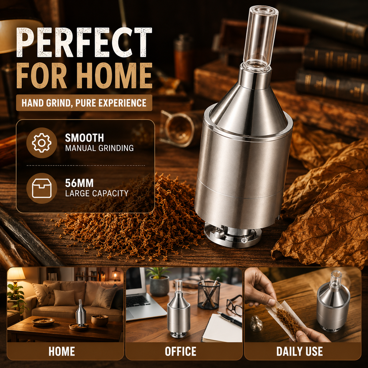 56mm Large Hand Metal Powder G - Food Storage Jar Set のレビューと価格