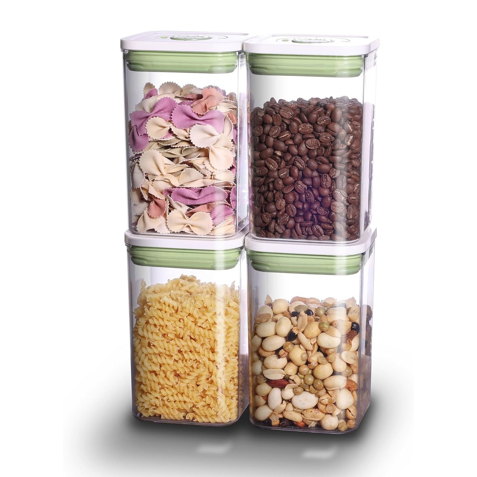 4-Piece Pop-Seal Food Storage  - Food Storage Without Pantry のレビューと価格