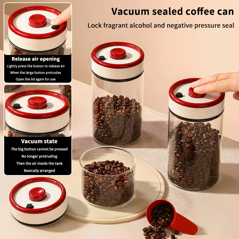 Coffee Beans Vacuum Sealed Tan - Food Storage Tank のレビューと価格