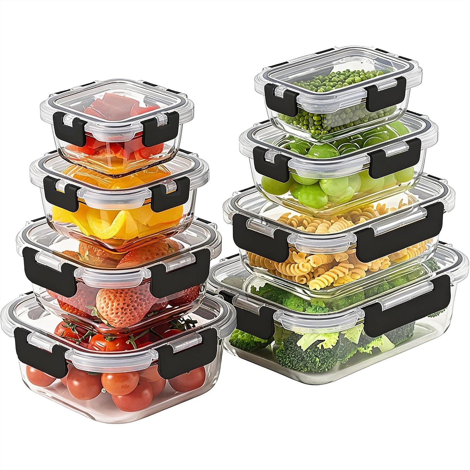 Borosilicate Glass Food Storag - Food Storage Meal Prep のレビューと価格
