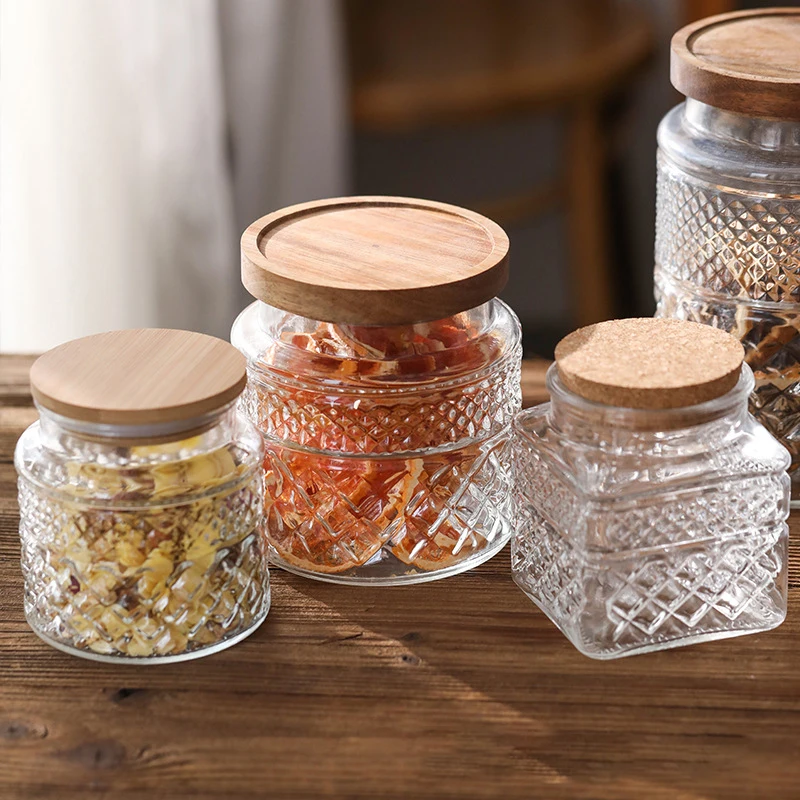 Large Capacity Glass Sealed Ja - Food Storage Glass Containers Large のレビューと価格