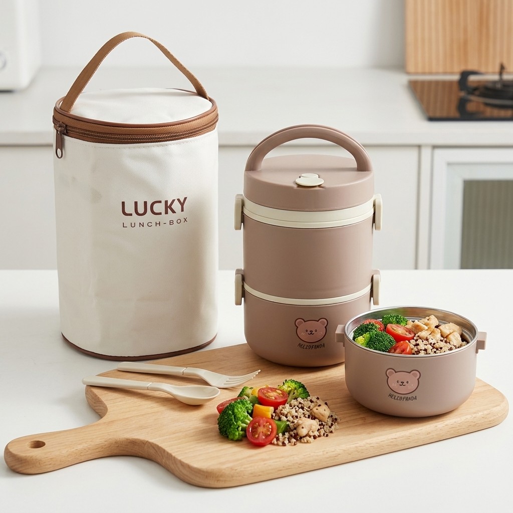 Microwavable 304 Stainless Ste - Food Storage Jar Set のレビューと価格