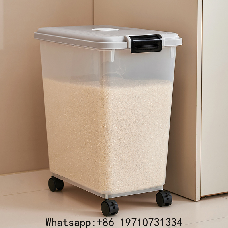 Rice Bucket Household Flour St - Food Storage Tank のレビューと価格