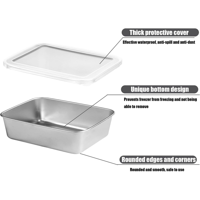 Stainless Steel Containers for - Food Storage Boxes のレビューと価格