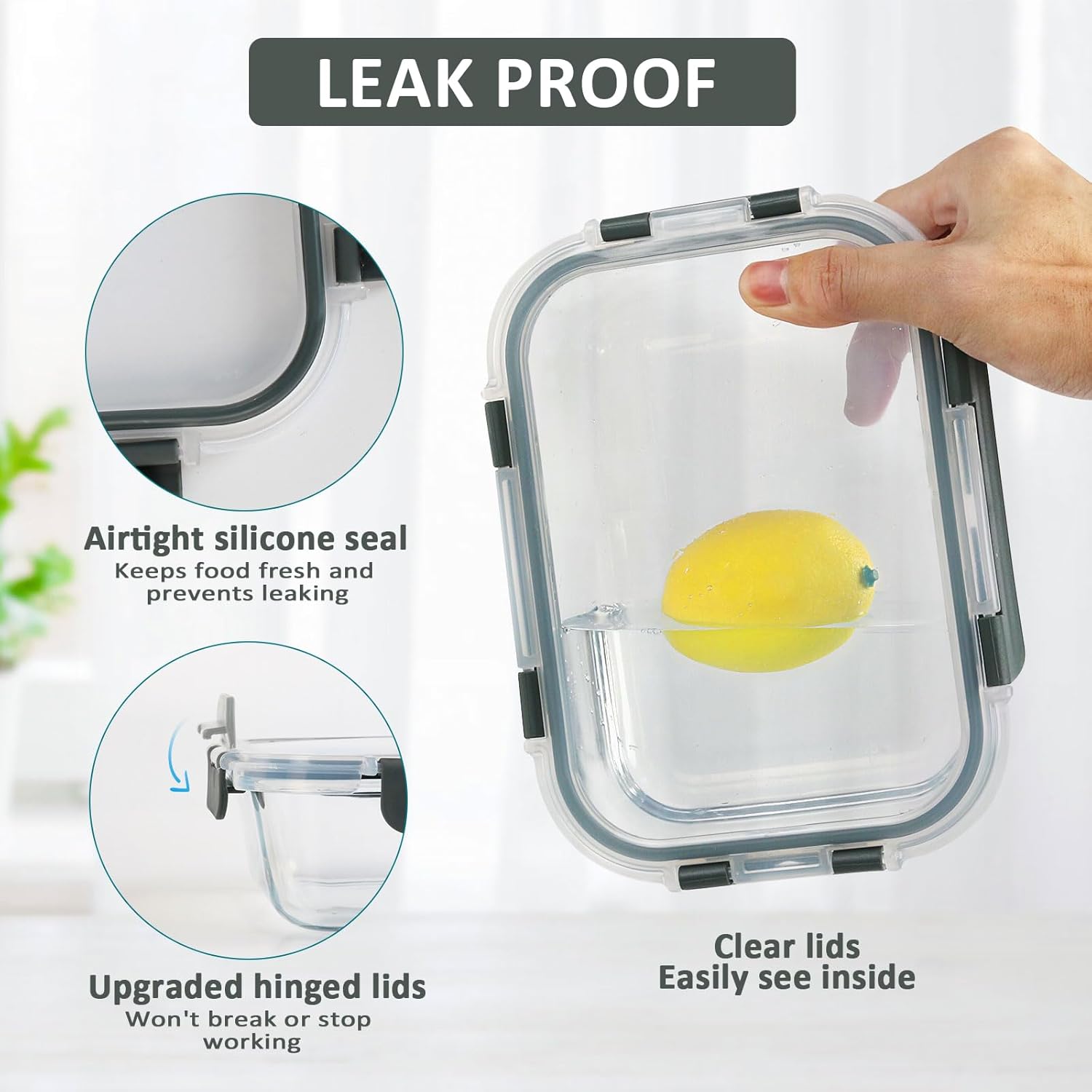 30 oz Glass Meal Prep Containe - Glass Meal Prep Container のレビューと価格