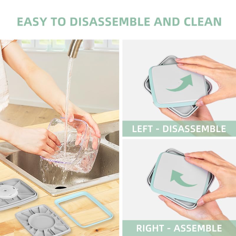 Ankou 3Pcs 1.2L Pop Airtight F - Food Storage Meal Prep のレビューと価格