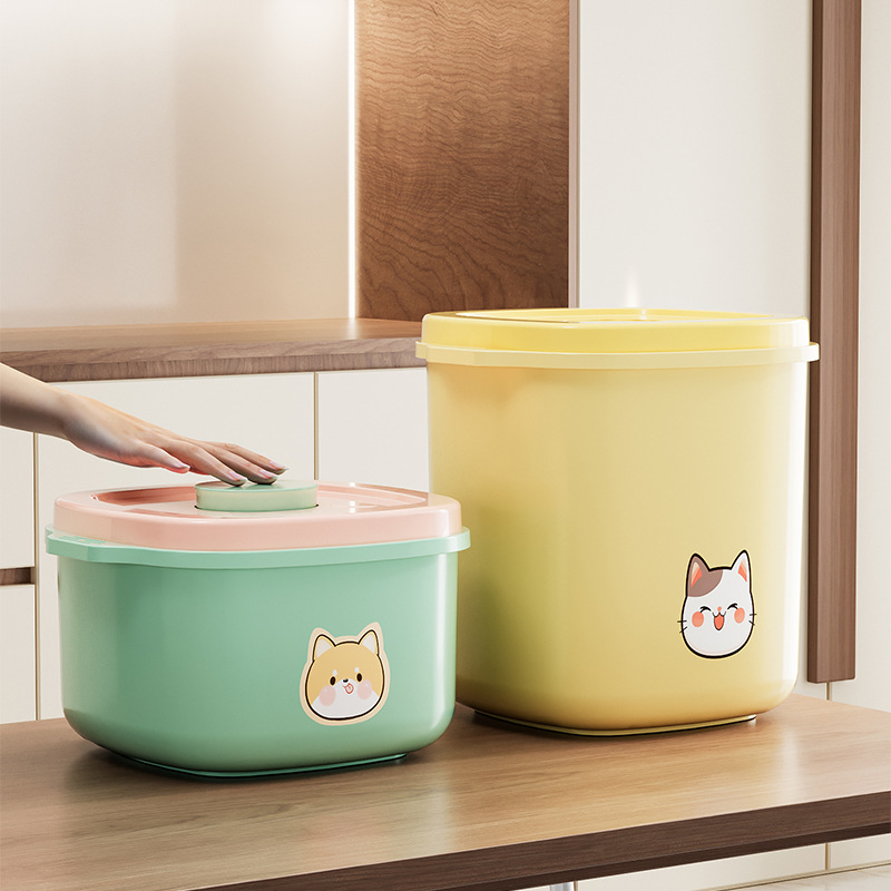Vacuum Pet Food Storage Contai - Food Storage On Wheels のレビューと価格