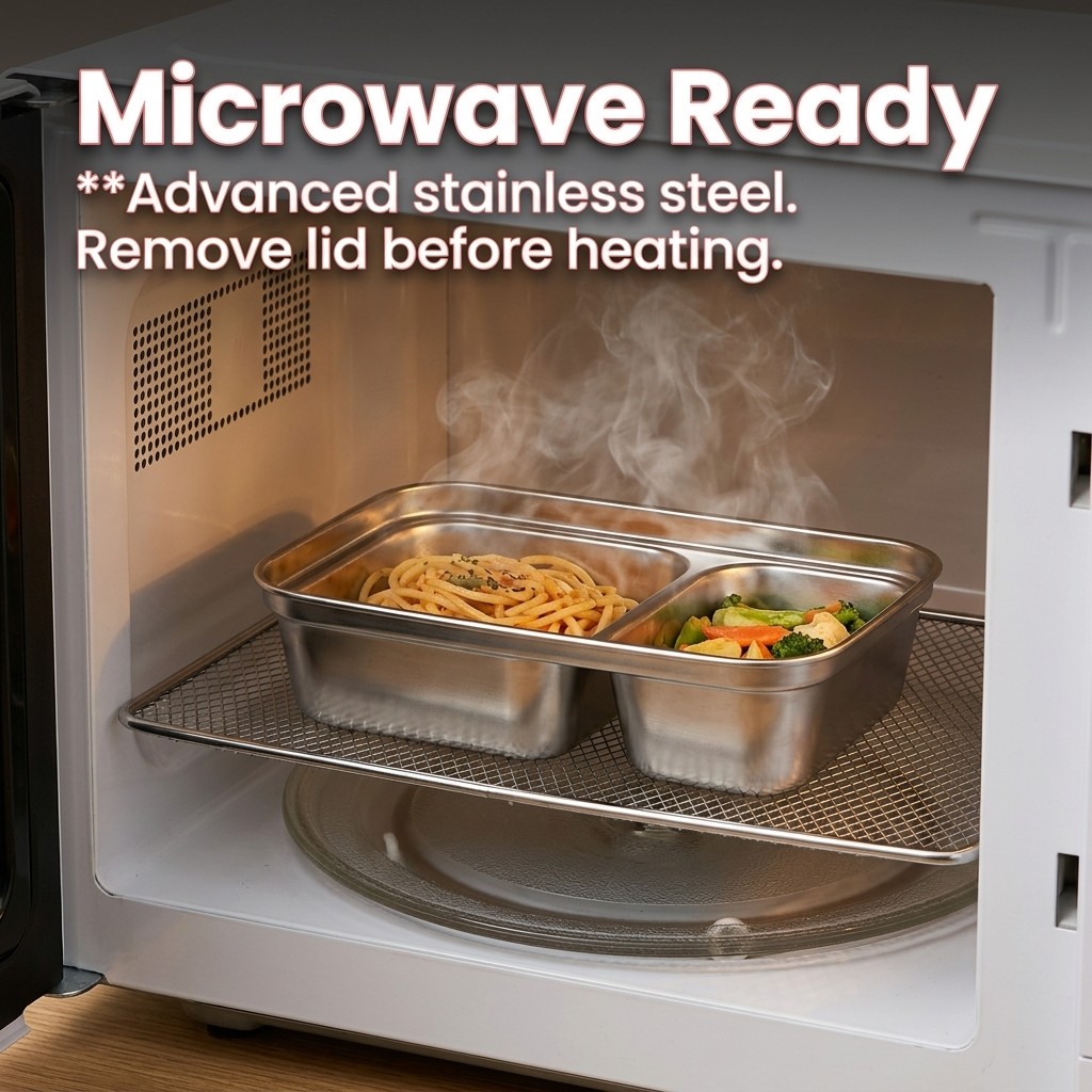 Microwave Safe 304 Stainless S - Food Storage Jar Set のレビューと価格