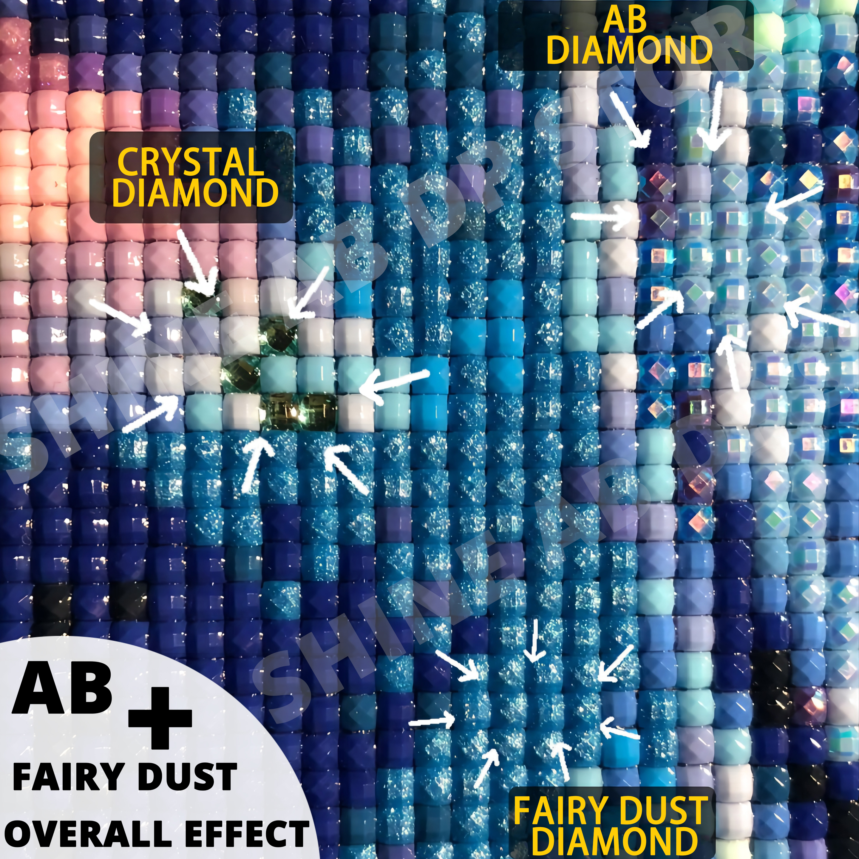 Resin Fairy Dust AB Bread Food - Food Storage For Restaurant のレビューと価格