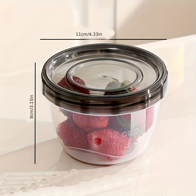 2 Transparent Sealed Food Stor - Food Storage Meal Prep のレビューと価格