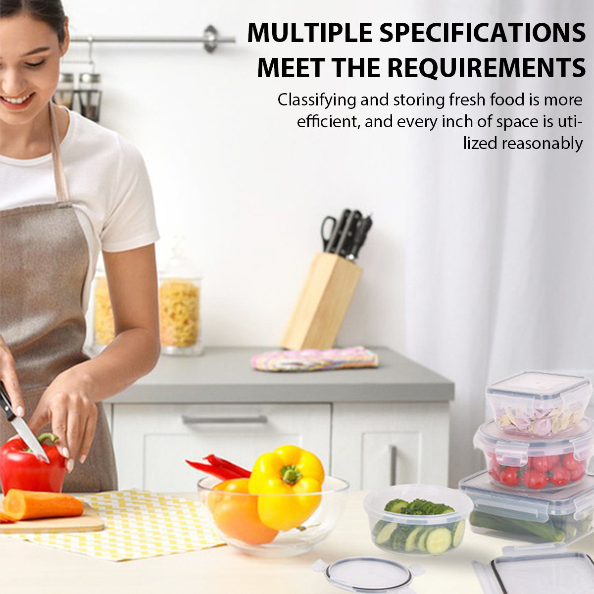 24Pcs/set Food Storage Box Set - Food Storage Kitchen Container Set のレビューと価格