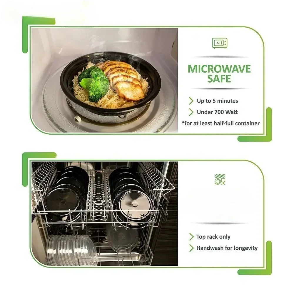 Meal Prep Containers Plastic F - Glass Meal Prep Container のレビューと価格