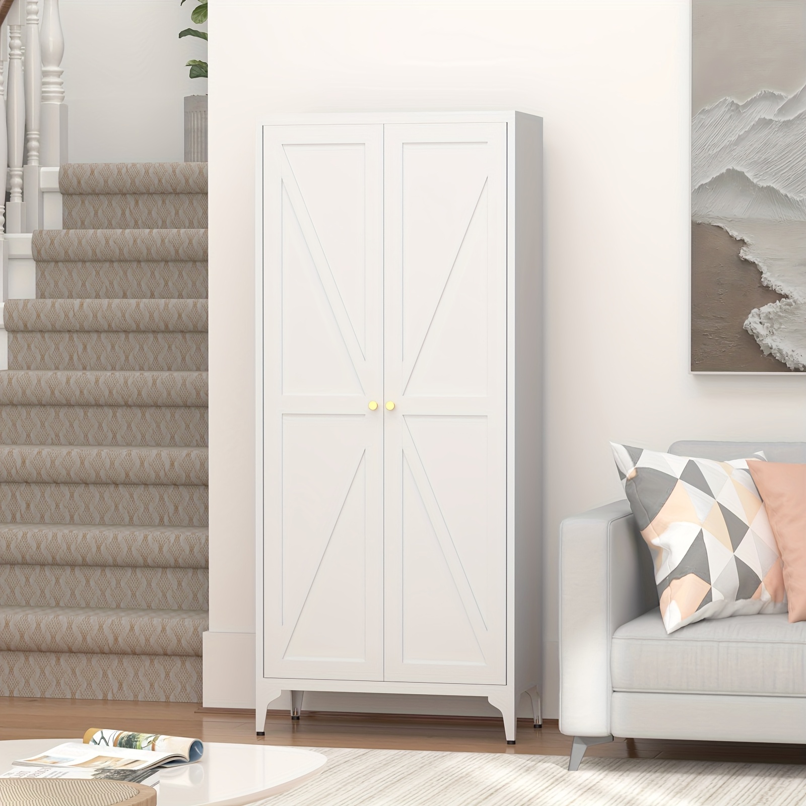 Metal Storage Cabinet, Metal K - Food Storage Without Pantry のレビューと価格