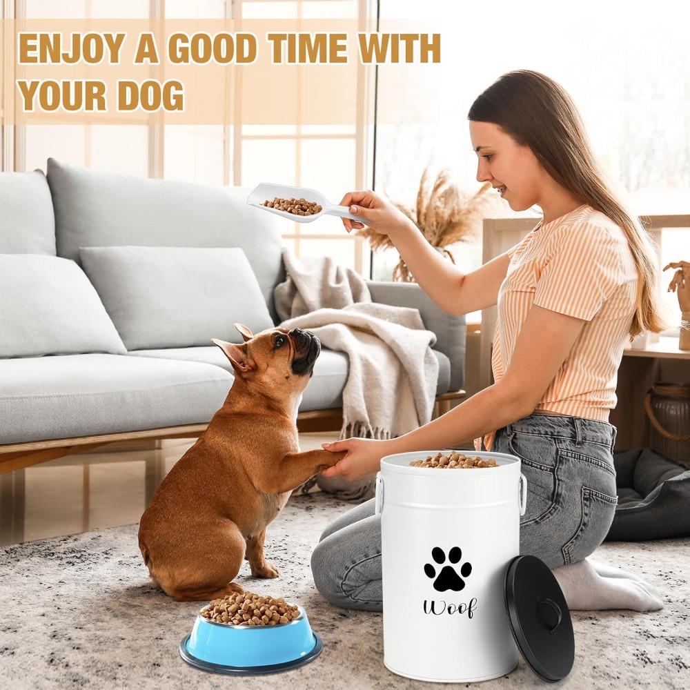 Extra Large 30+14 lbs Metal Do - Food Storage Jar Set のレビューと価格