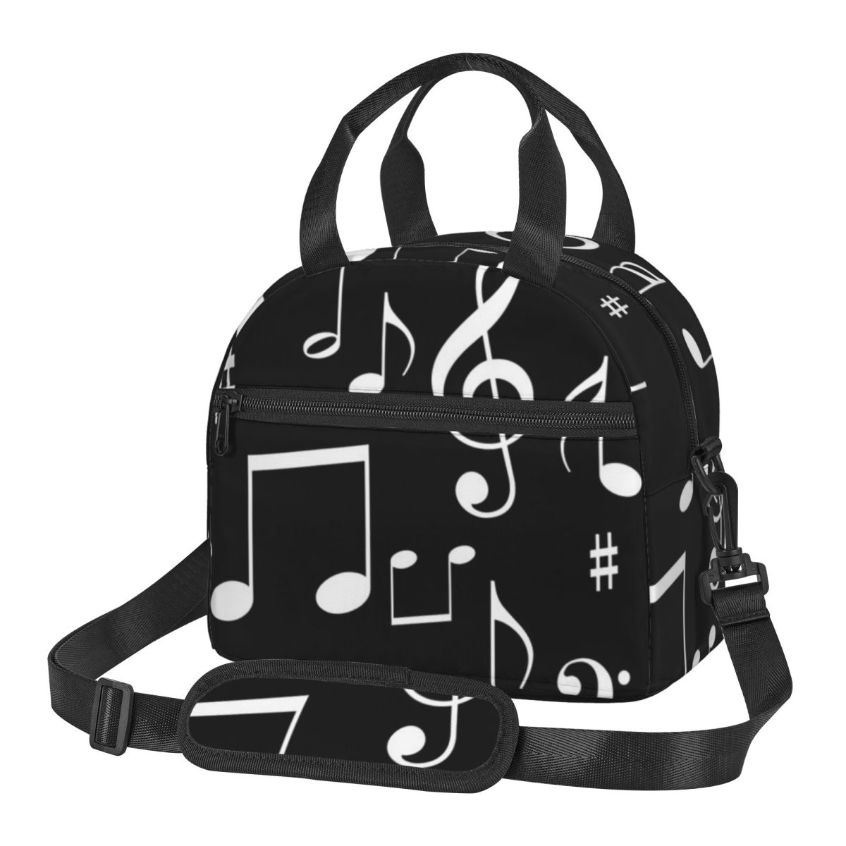 Music Notes Insulated Lunch Ba - Food Storage Notes のレビューと価格