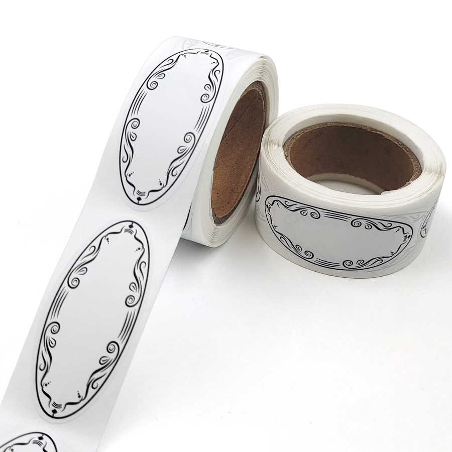 150Pcs Oval Canning Labels Bla - Food Storage For Restaurant のレビューと価格