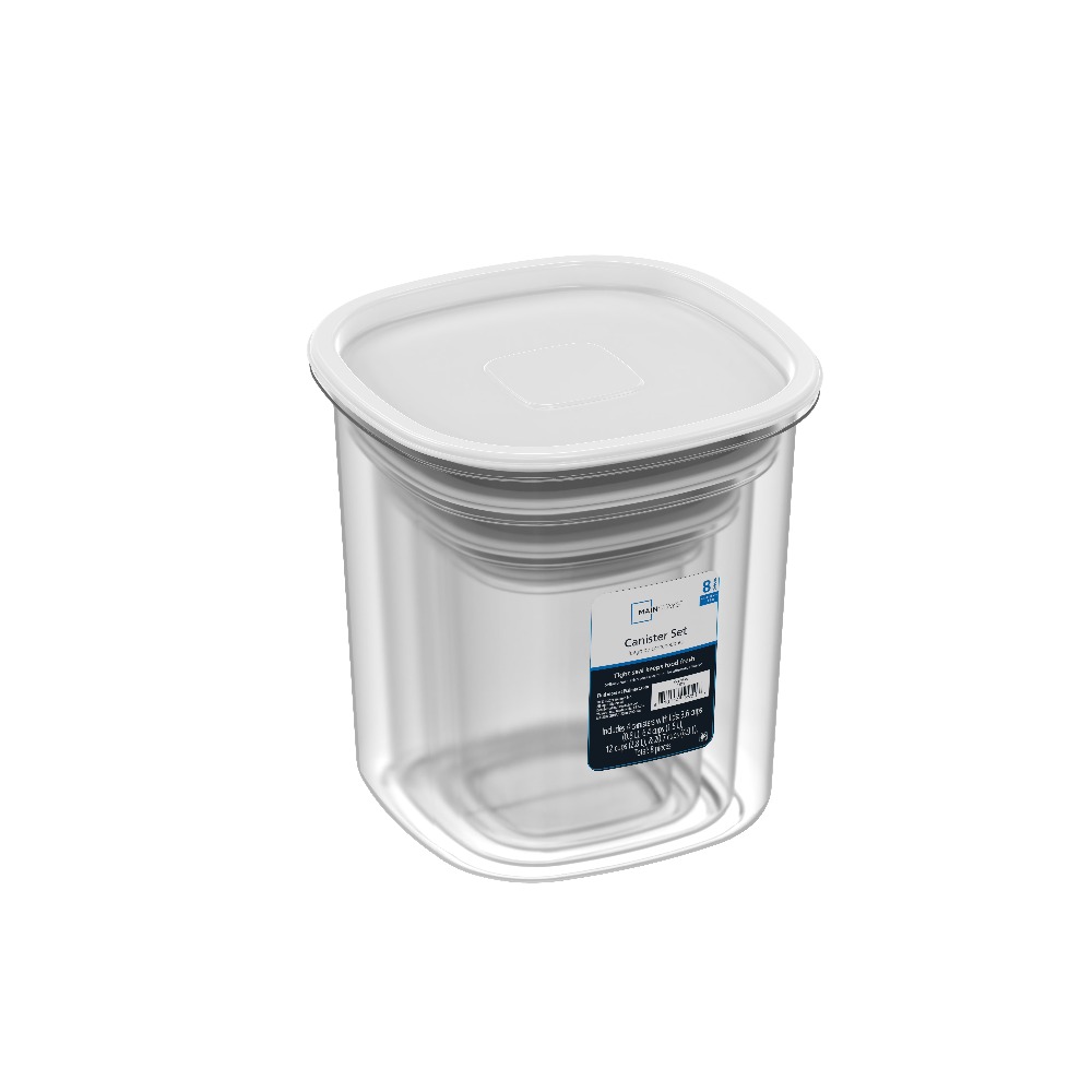 Best seller  8-Piece Plastic F - Food Storage Kitchen Container Set のレビューと価格