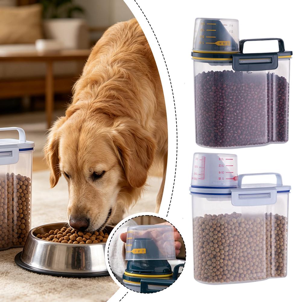 Portable Large Dog Cat Food St - Food Storage On Wheels のレビューと価格