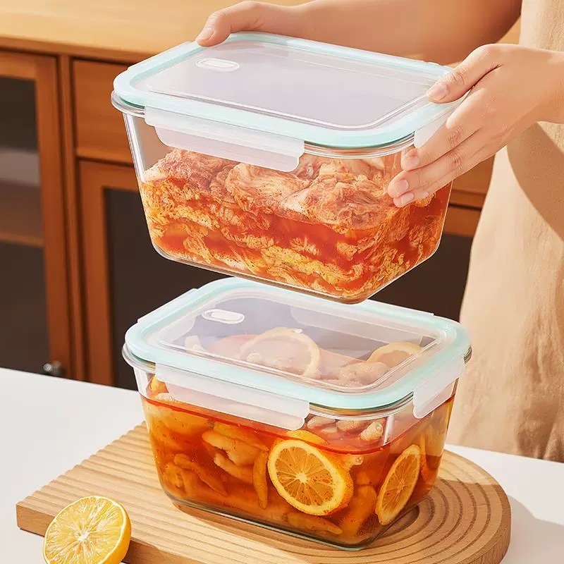 Large Capacity Glass Food Stor - Food Storage Glass Containers Large のレビューと価格