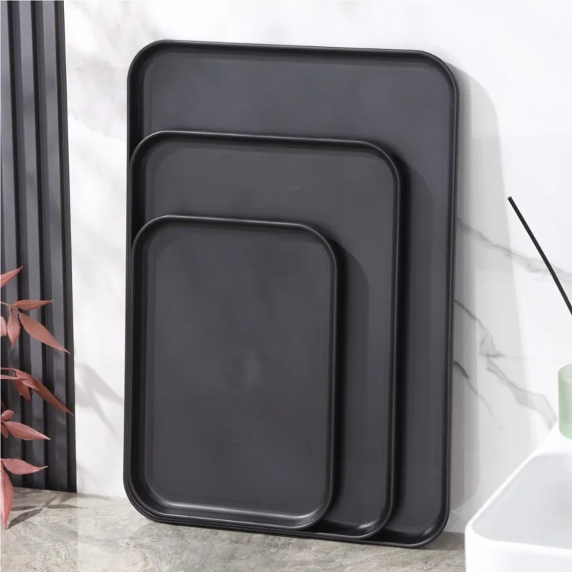 Heavy-Duty Black Rectangular S - Food Storage For Restaurant のレビューと価格