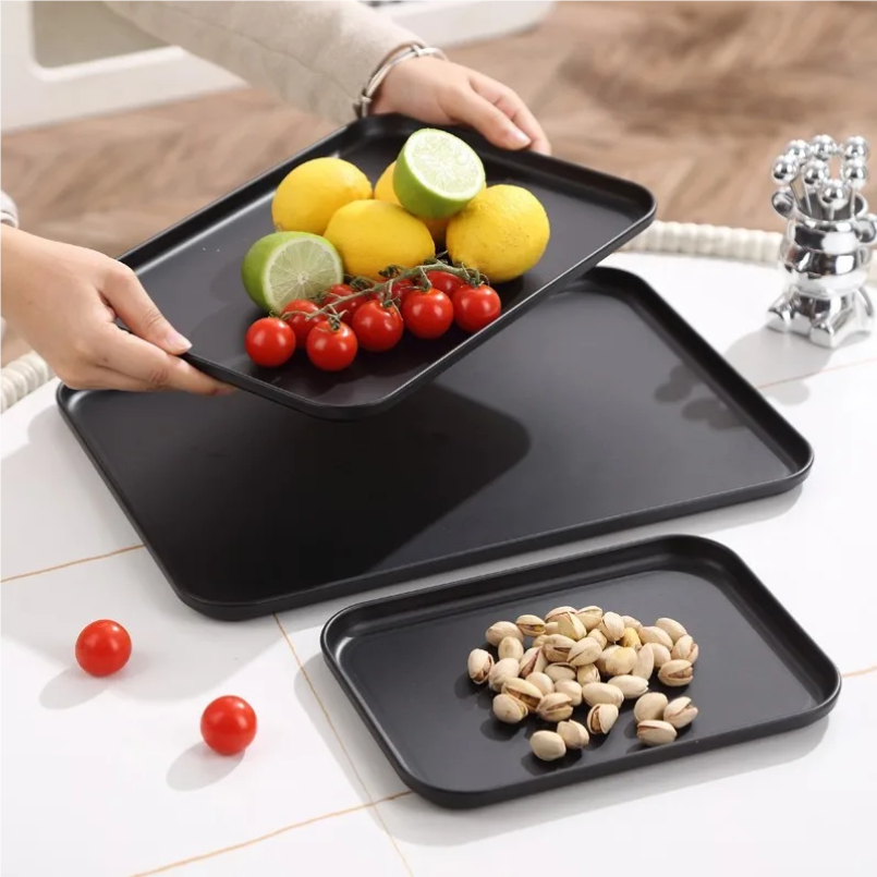 Heavy-Duty Black Rectangular S - Food Storage For Restaurant のレビューと価格