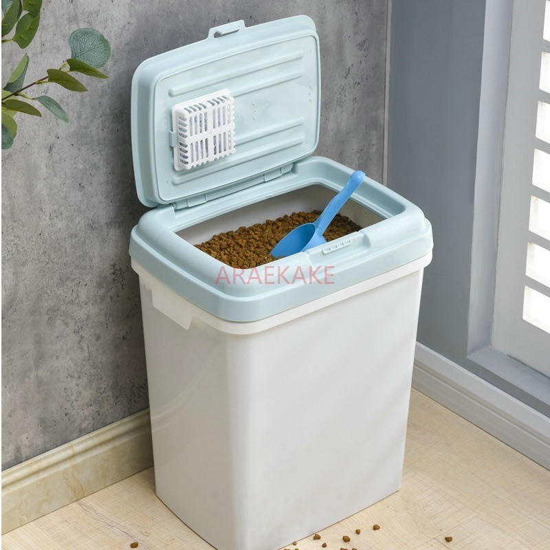 Pet grain storage bucket, vacu - Food Storage On Wheels のレビューと価格