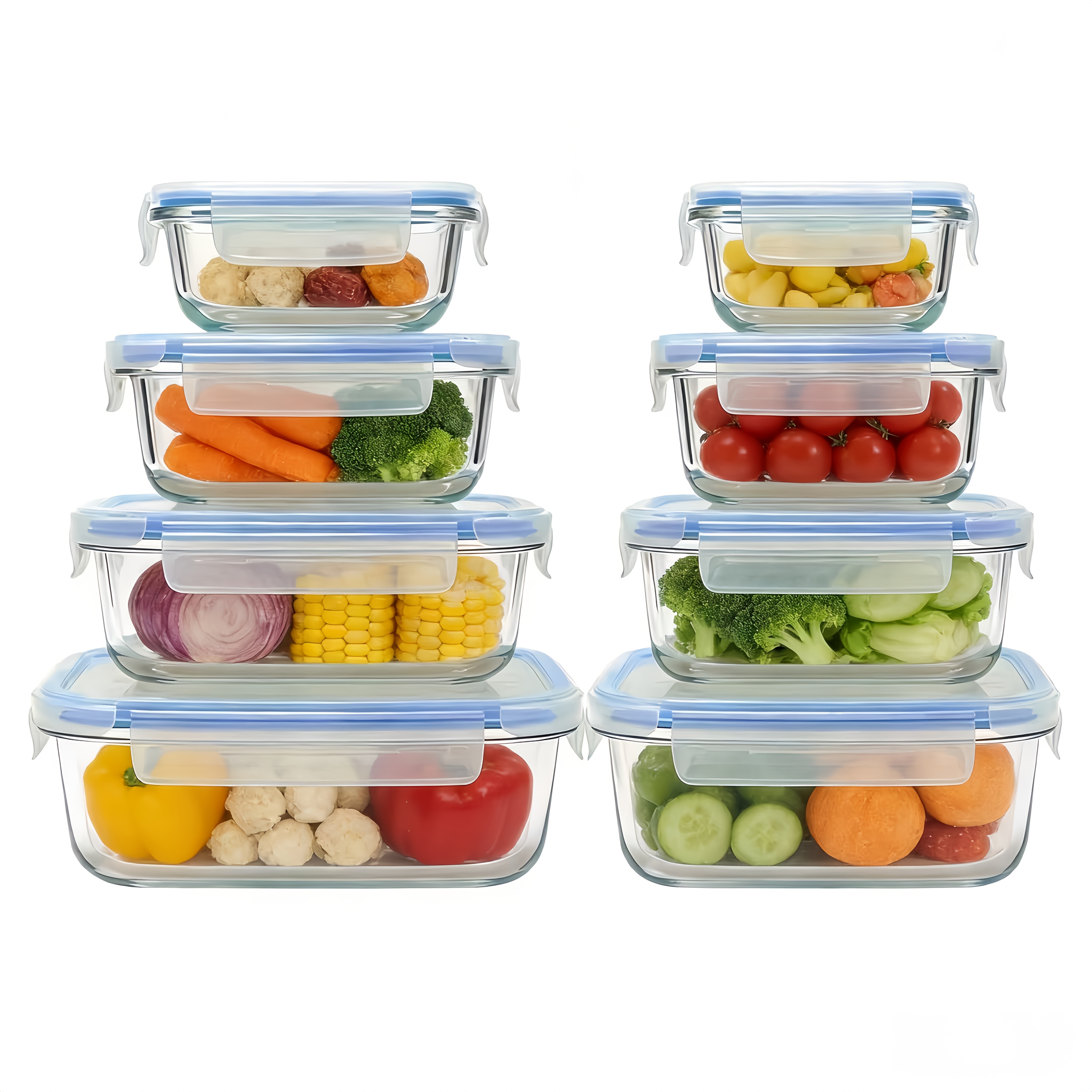 Premium Glass Food Storage Con - Glass Meal Prep Container のレビューと価格