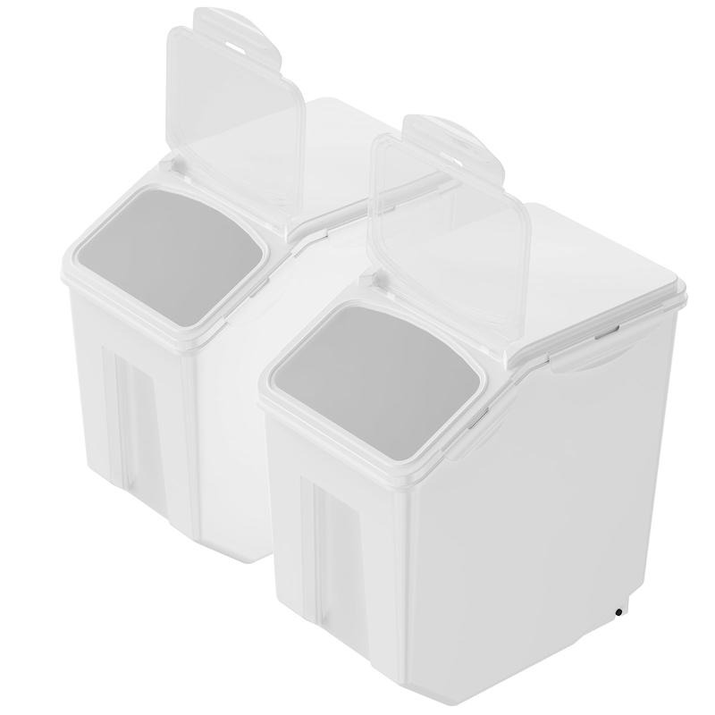 Ingredient Storage Bin, 2 x 15 - Food Storage Kitchen Container Set のレビューと価格