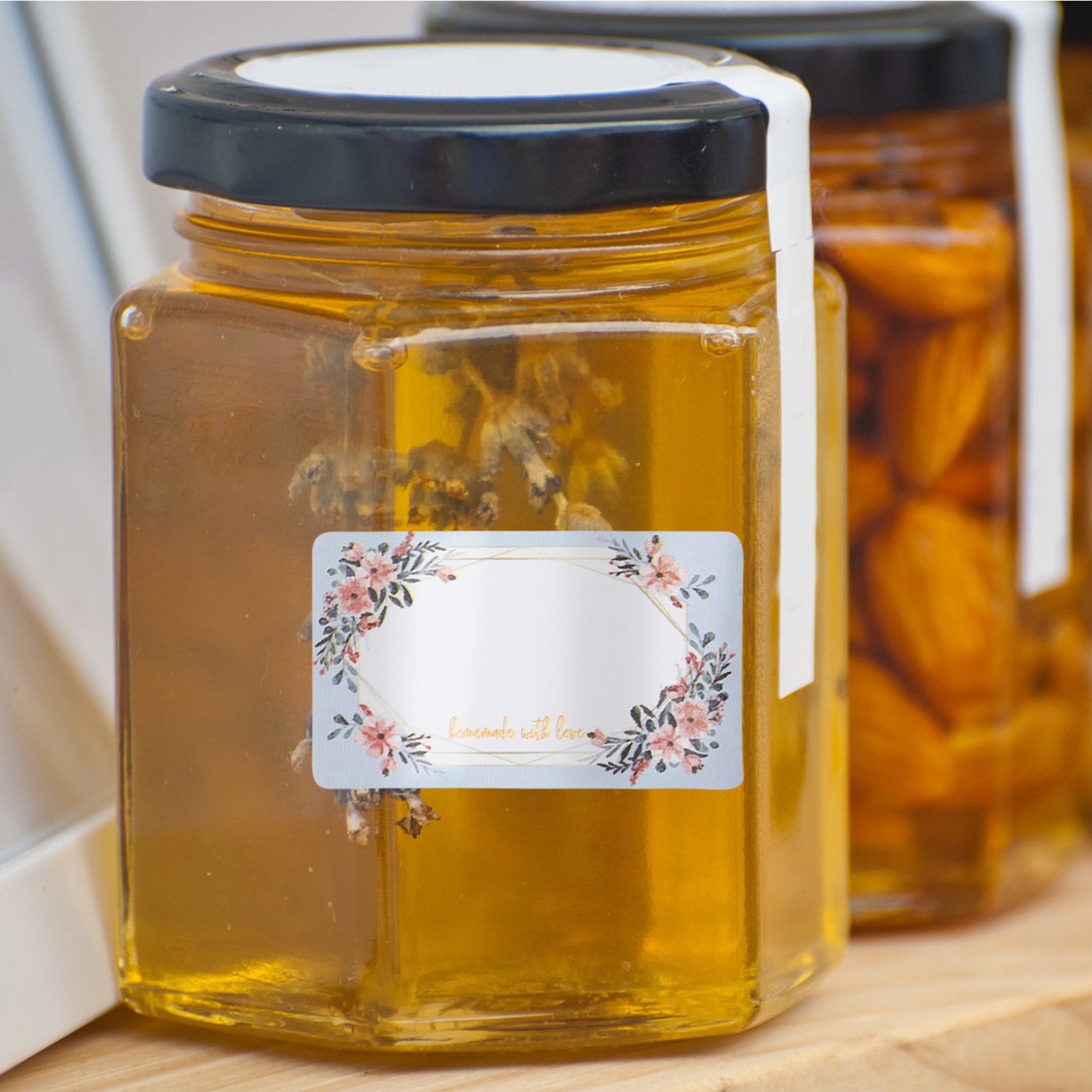 3 Rolls Blank Name Sticker Lab - Food Storage For Restaurant のレビューと価格