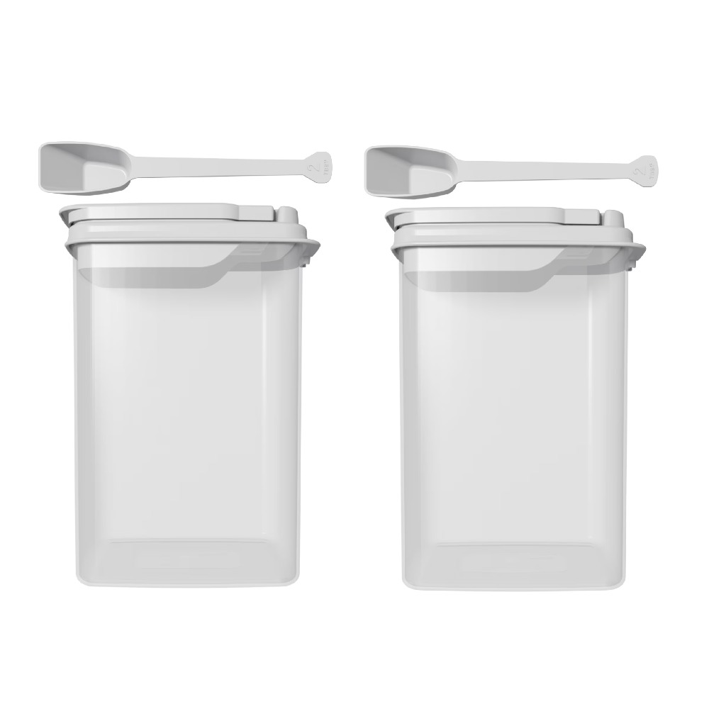 Plastic Flour Storage Containe - Food Storage Quart Containers のレビューと価格