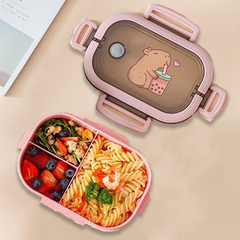Capybara Bento Lunch Box Anime - Food Storage Boxes のレビューと価格