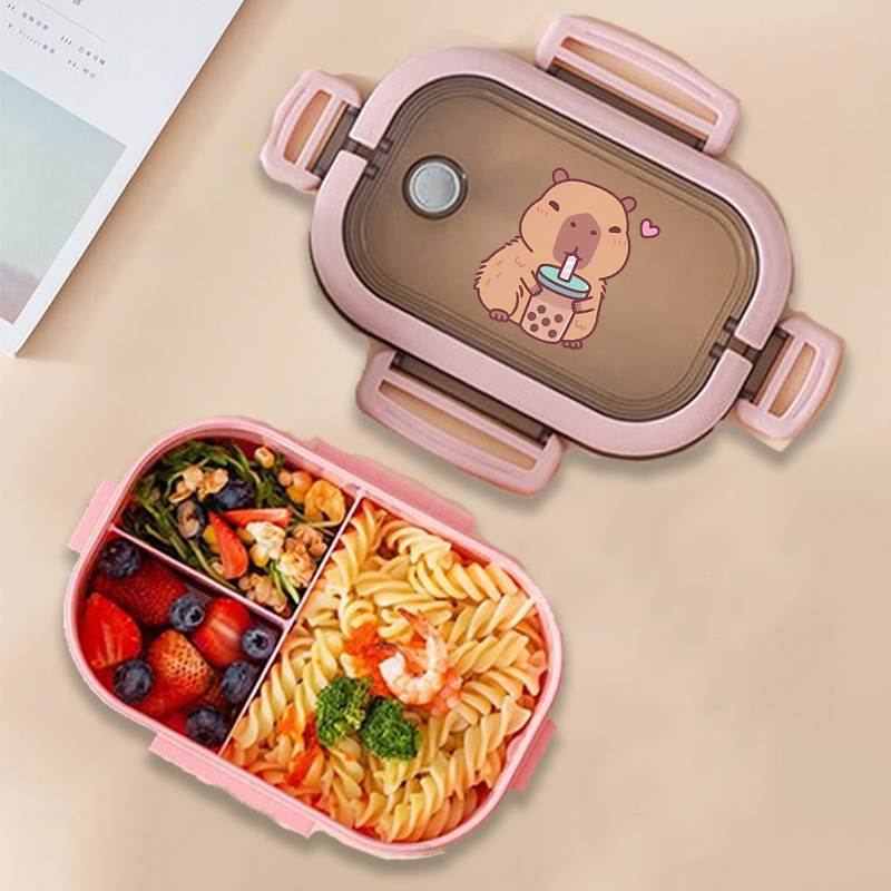 Capybara Bento Lunch Box Anime - Food Storage Boxes のレビューと価格